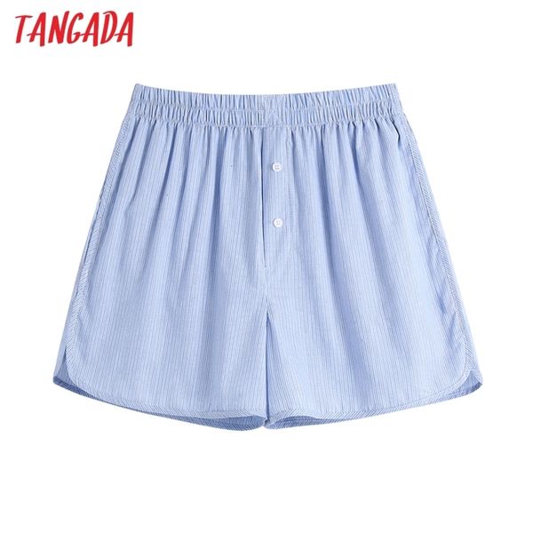 tangada women pockets striped shorts fashion summer vintage high elastic waist split hem female short pants mujer be416 210623, White;black
tangada women pockets striped shorts fashion summer vintage high elastic waist split hem female short pants mujer be416 210623, White;black
