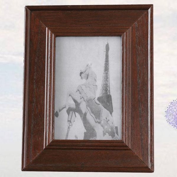frames 1pc 7 inch vintage fashion po frame picture deskdecor for home office (brown)
frames 1pc 7 inch vintage fashion po frame picture deskdecor for home office (brown)