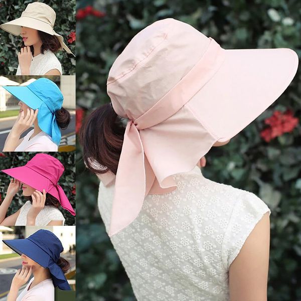wide brim hats summer cotton sunhat women visor anti-uv drawstring beach fishing hat ladies flat travel foldable bucket caps, Blue;gray
wide brim hats summer cotton sunhat women visor anti-uv drawstring beach fishing hat ladies flat travel foldable bucket caps, Blue;gray