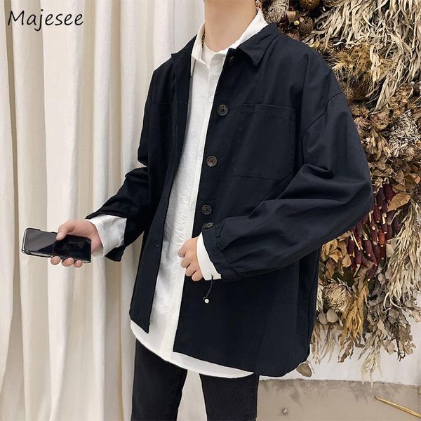 men's jackets jacket men korean cargo and coats vintage loose students all-match leisure streetwear harajuku hip- solid simple, Black;brown
men's jackets jacket men korean cargo and coats vintage loose students all-match leisure streetwear harajuku hip- solid simple, Black;brown