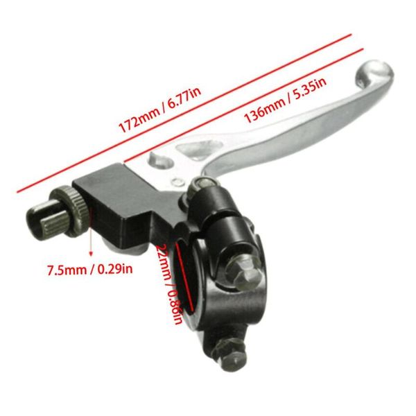 motorcycle brakes 7/8'' 22mm aluminum alloy left brake handle lever clutch levers perch for dirt bike motor atv
motorcycle brakes 7/8'' 22mm aluminum alloy left brake handle lever clutch levers perch for dirt bike motor atv