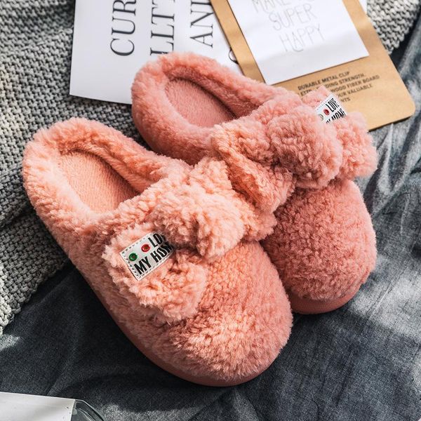 women fur slippers winter warm shoes high heel creepers thick sole men ladies couple home indoor bedroom comfortable footwear, Black
women fur slippers winter warm shoes high heel creepers thick sole men ladies couple home indoor bedroom comfortable footwear, Black