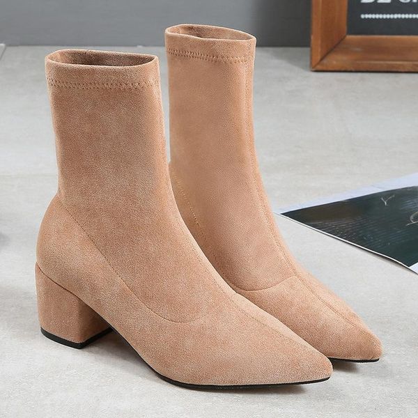boots lady women's rubber shoes rain elegant pointy mid-calf mid calf med slip-on fabric rome flock pointed toe solid hoof heel, Black
boots lady women's rubber shoes rain elegant pointy mid-calf mid calf med slip-on fabric rome flock pointed toe solid hoof heel, Black