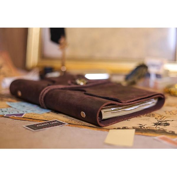 notepads leather notebook premium spiral classic binder vintage embossed travelers journal with blank paper and retro a5 a6, Purple;pink
notepads leather notebook premium spiral classic binder vintage embossed travelers journal with blank paper and retro a5 a6, Purple;pink