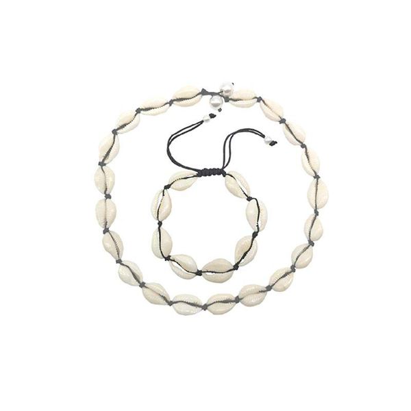 Earrings & Necklace 1 Set Fashion Women Bracelet Artificial Pearl Natural Shell Handmade Knotted Necklaces Bracelets Jewelry R7RF, Silver
Earrings & Necklace 1 Set Fashion Women Bracelet Artificial Pearl Natural Shell Handmade Knotted Necklaces Bracelets Jewelry R7RF, Silver