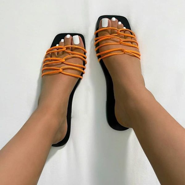 slippers fashion casual square head cross hollow 2021 summer style solid color roman outdoor female beach, Black
slippers fashion casual square head cross hollow 2021 summer style solid color roman outdoor female beach, Black
