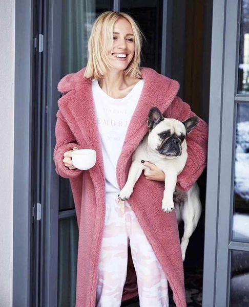 women's fur & faux boho inspired coats and jackets women fashion turn-down collar warm coat winter pink, Black
women's fur & faux boho inspired coats and jackets women fashion turn-down collar warm coat winter pink, Black