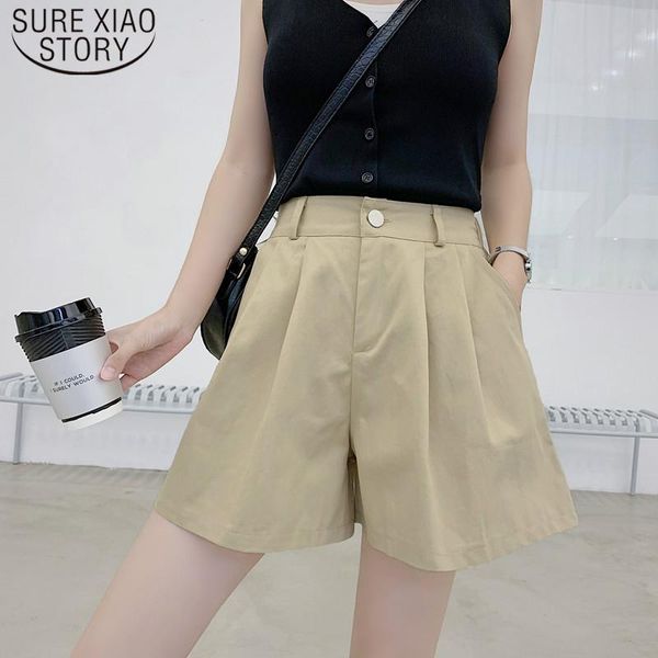 women's shorts casual plus size high waist shorts2021 summer solid wide leg korean streetwear white 9002 50, White;black
women's shorts casual plus size high waist shorts2021 summer solid wide leg korean streetwear white 9002 50, White;black