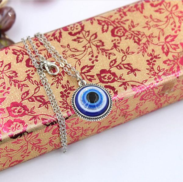 fashion turkey girl jewelry accessory o-chain necklaces 18mm blue eye pendant necklace length 55cm birthday gift, Red;brown
fashion turkey girl jewelry accessory o-chain necklaces 18mm blue eye pendant necklace length 55cm birthday gift, Red;brown