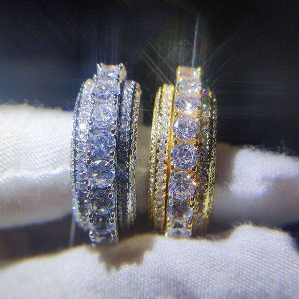 men women gifts aaa+cubic zircon mens iced out diamond spinner ring fashion bling hip hop jewelry, Silver
men women gifts aaa+cubic zircon mens iced out diamond spinner ring fashion bling hip hop jewelry, Silver
