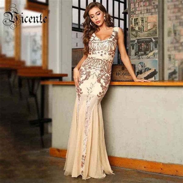 chic gold sequins maix long dress v neck ruched design celebrity party club vestido 210520, Black;gray
chic gold sequins maix long dress v neck ruched design celebrity party club vestido 210520, Black;gray