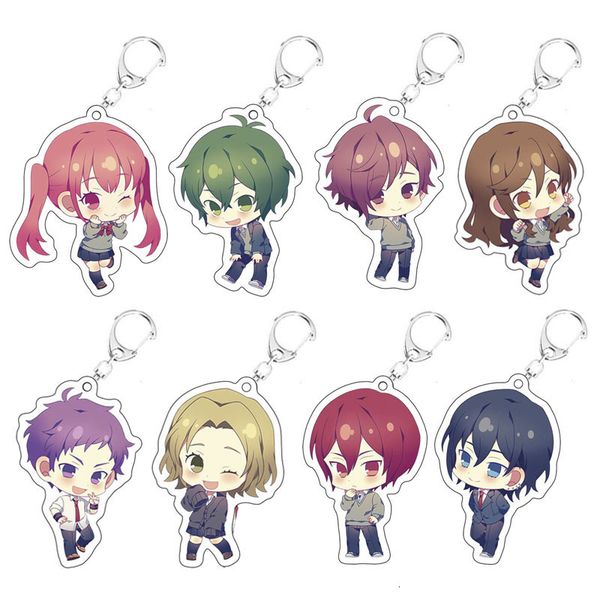 cartoon keychain anime horimiya hori-san to miyamura-kun acrylic hori kyouko miyamura izumi pendant keyring fans collections, Silver
cartoon keychain anime horimiya hori-san to miyamura-kun acrylic hori kyouko miyamura izumi pendant keyring fans collections, Silver
