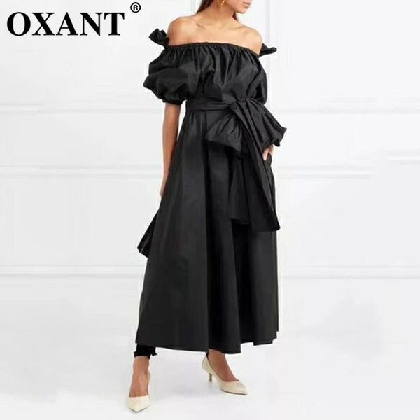 casual dresses oxant bow dress ladies lace up strapless ruffles lantern sleeve high waist x long 2021 spring elegant women, Black;gray
casual dresses oxant bow dress ladies lace up strapless ruffles lantern sleeve high waist x long 2021 spring elegant women, Black;gray