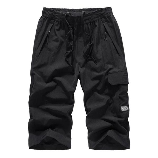 men's shorts summer plus size pants thin fast-drying beach casual trend drawstring sports short-length loose mens overalls, White;black
men's shorts summer plus size pants thin fast-drying beach casual trend drawstring sports short-length loose mens overalls, White;black