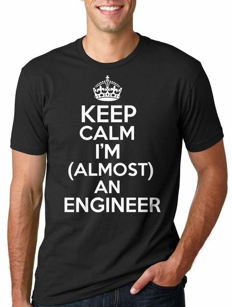 

engineer almost an engineer t-shirt future engineer engineering faculty student, White;black