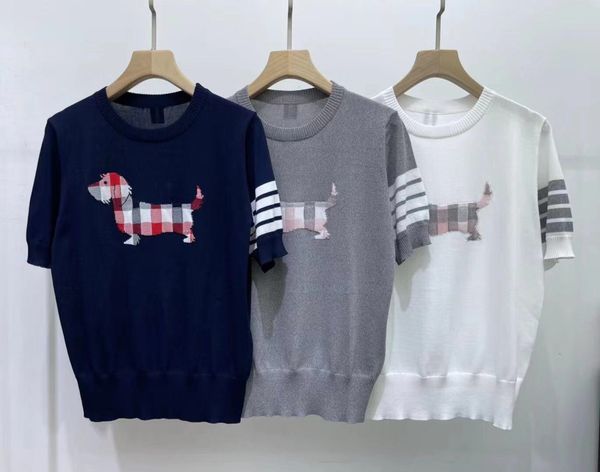 2021 summer new pullover sweater women's stripe color matching little lion academy style round neck bottomed casual top, White
2021 summer new pullover sweater women's stripe color matching little lion academy style round neck bottomed casual top, White