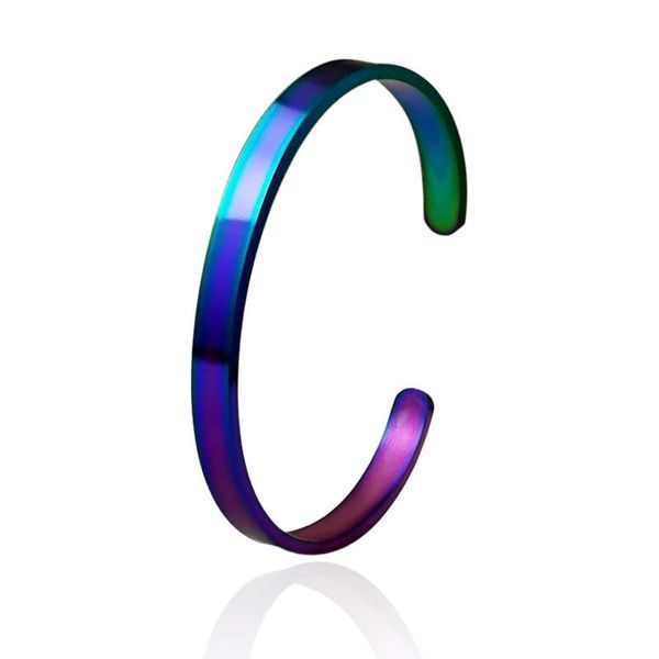 bangle product glossy stainless steel bracelet diy titanium opening ladies, Black
bangle product glossy stainless steel bracelet diy titanium opening ladies, Black