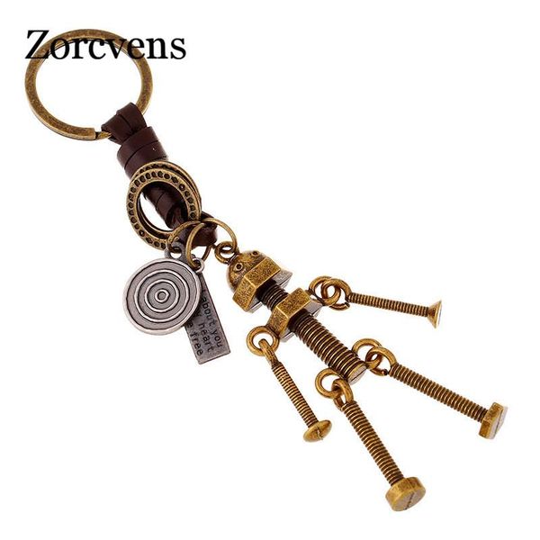 keychains modyle 2021 punk vintage men robot keychain copper alloy genuine leather key chains hand made, Silver
keychains modyle 2021 punk vintage men robot keychain copper alloy genuine leather key chains hand made, Silver