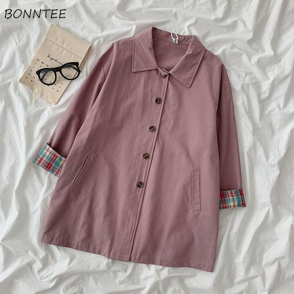 women's trench coats womens fashion chic korean patchwork design vintage single breasted ladies outwear all-match fall female windbreak, Tan;black
women's trench coats womens fashion chic korean patchwork design vintage single breasted ladies outwear all-match fall female windbreak, Tan;black