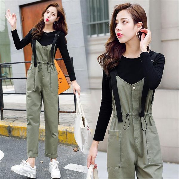 overalls korean version loose women romper casual straight high waist all match thin suspenders wide leg, Black;white
overalls korean version loose women romper casual straight high waist all match thin suspenders wide leg, Black;white