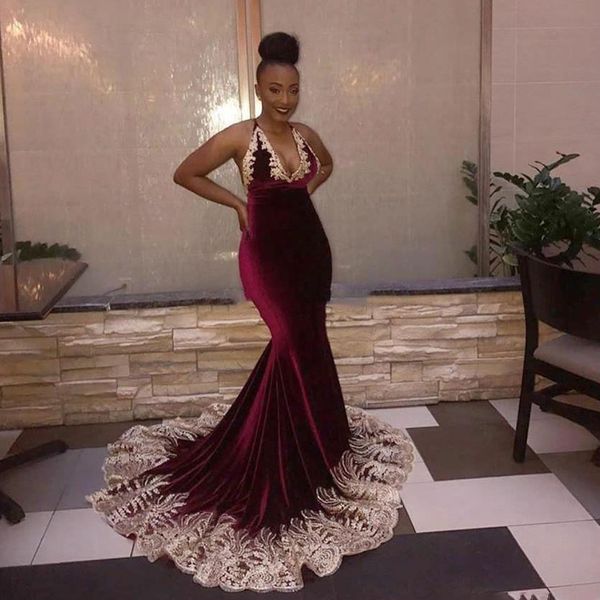 deep v neck mermaid evening dresses criss-cross back seep train velvet appliqued formal prom party gowsn plus size, Black;red
deep v neck mermaid evening dresses criss-cross back seep train velvet appliqued formal prom party gowsn plus size, Black;red