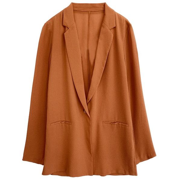 women's suits & blazers 100% silk suit jacket women coat cool fashion elegant ol red green black lady wear summer spring office long, White;black
women's suits & blazers 100% silk suit jacket women coat cool fashion elegant ol red green black lady wear summer spring office long, White;black