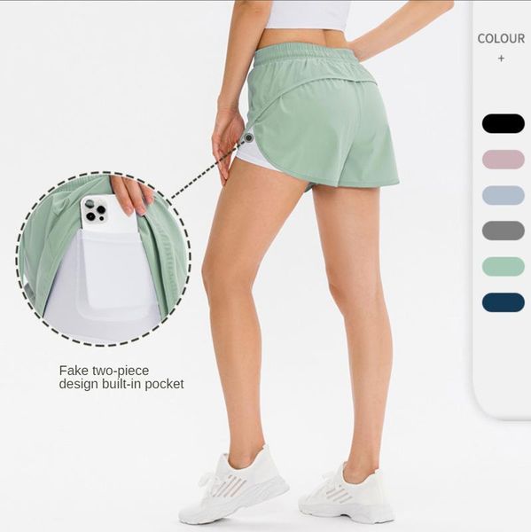 women's shorts gym clothing for women tennis yoga fake two-piece quick-drying breathable loose fitness running belt pocket sports pants, White;black
women's shorts gym clothing for women tennis yoga fake two-piece quick-drying breathable loose fitness running belt pocket sports pants, White;black