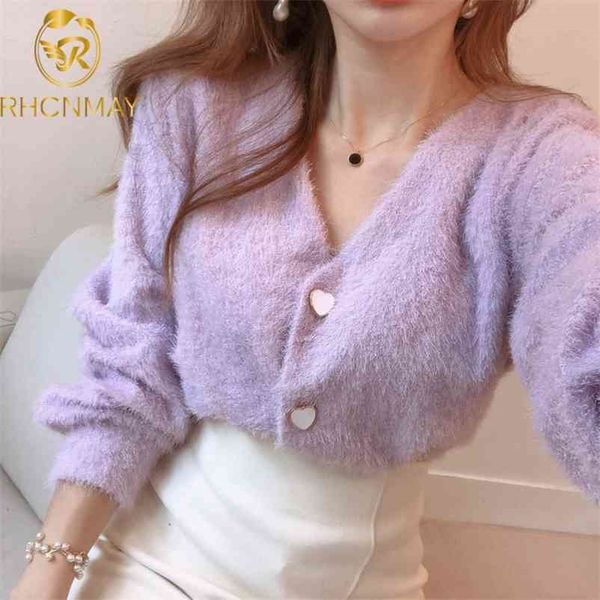 elegant v neck fluffy cardigan women thick warm winter cashmere sweater fashion single breasted long sleeve knitted coat 210520, White
elegant v neck fluffy cardigan women thick warm winter cashmere sweater fashion single breasted long sleeve knitted coat 210520, White