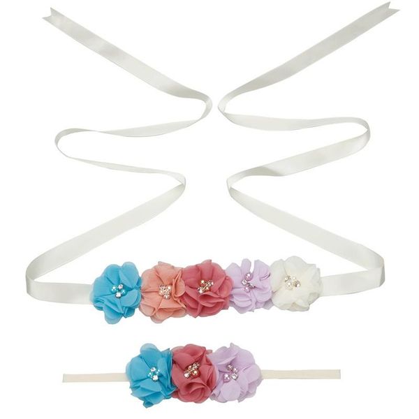 hair accessories 2 pcs set maternity sash pregnancy po prop belt match baby headband chiffon floral rhinestone polygonal flower, Slivery;white
hair accessories 2 pcs set maternity sash pregnancy po prop belt match baby headband chiffon floral rhinestone polygonal flower, Slivery;white