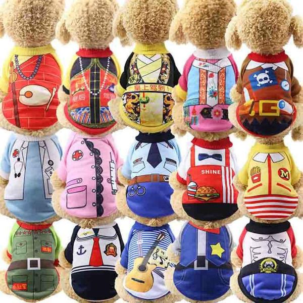pet dog clothes, autumn and winter uniform series two-legged sweaters, fleece warm teddy small medium-sized clothes apparel
pet dog clothes, autumn and winter uniform series two-legged sweaters, fleece warm teddy small medium-sized clothes apparel