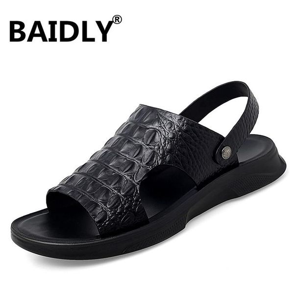 sandals summer mens genuine leather outdoor man shoes soft breathable handmade footwear male casual walking men, Black
sandals summer mens genuine leather outdoor man shoes soft breathable handmade footwear male casual walking men, Black