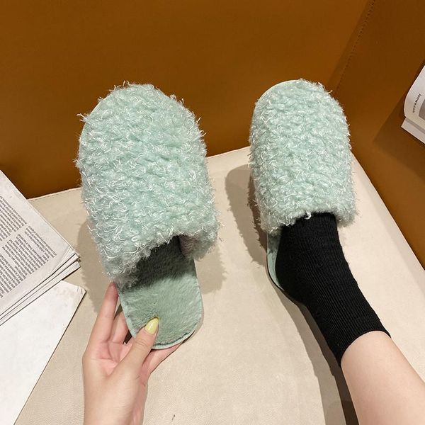 slippers green size 36-41 claquette femme fashion home winter shoes for women keep warm flat, Black
slippers green size 36-41 claquette femme fashion home winter shoes for women keep warm flat, Black