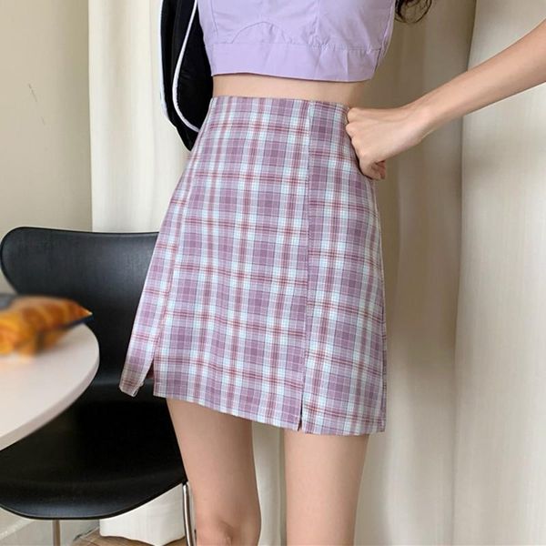 a-line skirt summer fashion classic plaid printed skirts trendy wild high waist preppy style student, Black
a-line skirt summer fashion classic plaid printed skirts trendy wild high waist preppy style student, Black