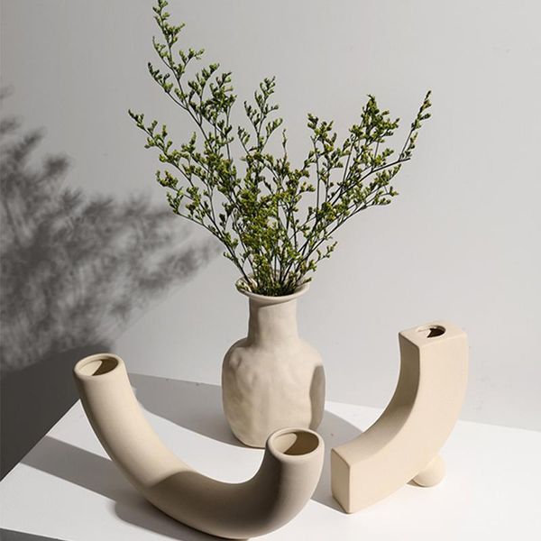 ceramic vase nordic dried flower arrangement creative art living room ornaments home decoration candle holder vases
ceramic vase nordic dried flower arrangement creative art living room ornaments home decoration candle holder vases