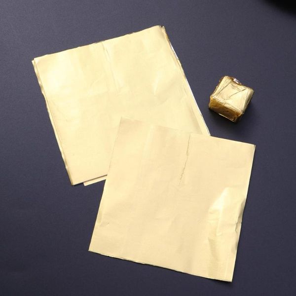 other arts and crafts 300pcs 10 x 10cm thickening gold chocolate wrapping tin foil paper candy aluminum embossing
other arts and crafts 300pcs 10 x 10cm thickening gold chocolate wrapping tin foil paper candy aluminum embossing