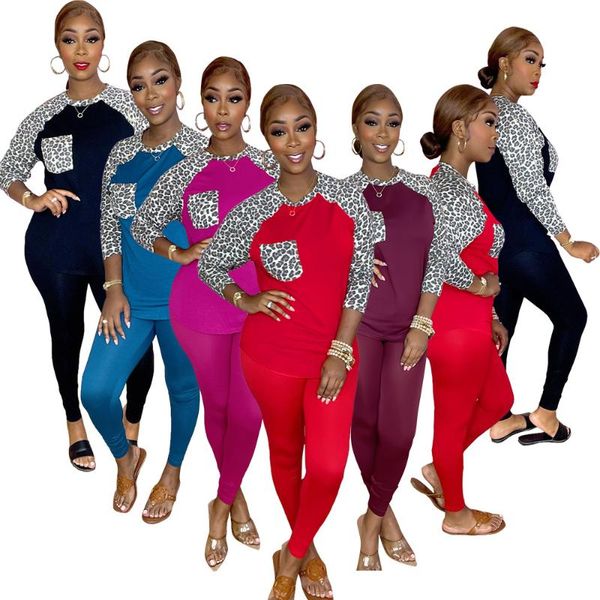 women's two piece pants 2021 casual wear fashion leopard stitching two-piece set spring/autumn women polyester pullover o-neck, White
women's two piece pants 2021 casual wear fashion leopard stitching two-piece set spring/autumn women polyester pullover o-neck, White