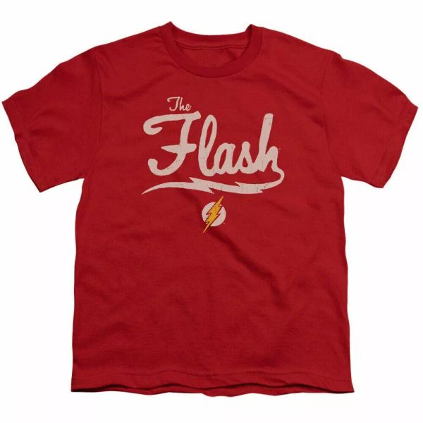 The Flash Old School Flash Kids Youth T Shirt Licensed DC Comics Tee Red, White;black
The Flash Old School Flash Kids Youth T Shirt Licensed DC Comics Tee Red, White;black