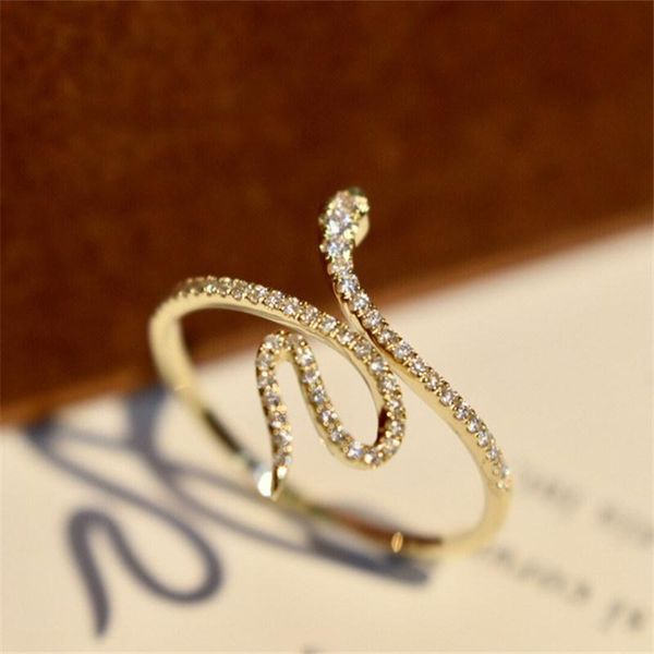 cluster rings unice trendy solid 18k yellow gold au750 natural row diamond animal snake fine jewelry for women party fashion lady, Golden;silver
cluster rings unice trendy solid 18k yellow gold au750 natural row diamond animal snake fine jewelry for women party fashion lady, Golden;silver