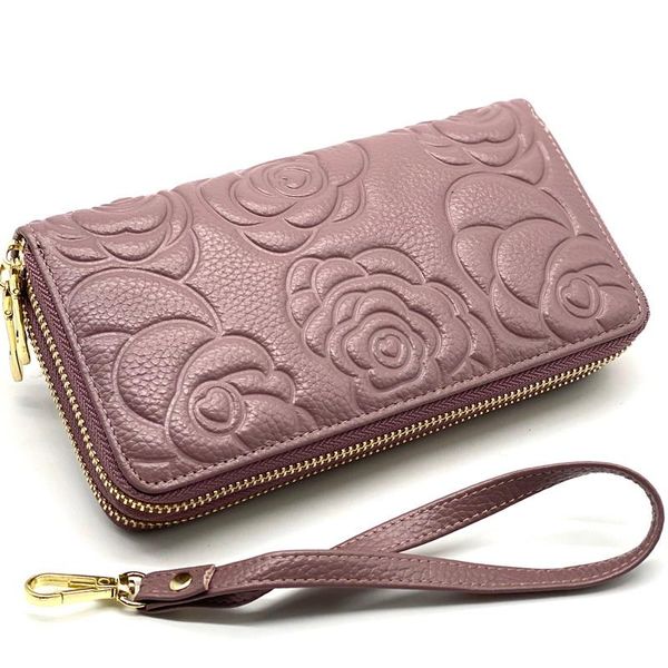 wallets 2021 double zipper wallet genuine leather designer women embossing floral fashion ladies luxury, Red;black
wallets 2021 double zipper wallet genuine leather designer women embossing floral fashion ladies luxury, Red;black