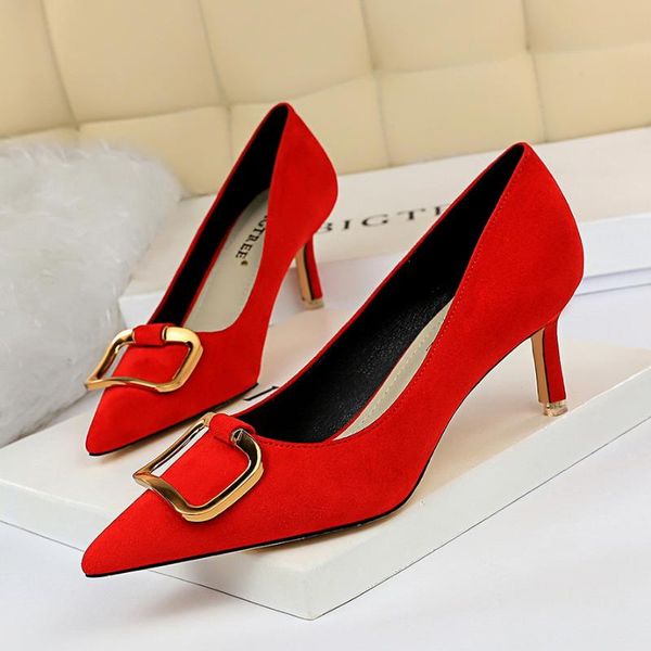 dress shoes fashion high heel fine with 2021 autumn and winter single professional work to wild shallow mouth ol, Black 
dress shoes fashion high heel fine with 2021 autumn and winter single professional work to wild shallow mouth ol, Black