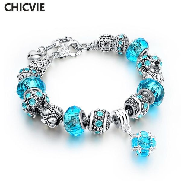 charm bracelets chicvie crystal bracelet femme for women girls bridal wedding silver color blue jewelry with stones sbr160010, Golden;silver
charm bracelets chicvie crystal bracelet femme for women girls bridal wedding silver color blue jewelry with stones sbr160010, Golden;silver