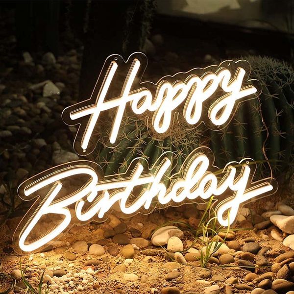friend's gift led neon signs happy birthday usb night lights for indoor room wall warm white
friend's gift led neon signs happy birthday usb night lights for indoor room wall warm white