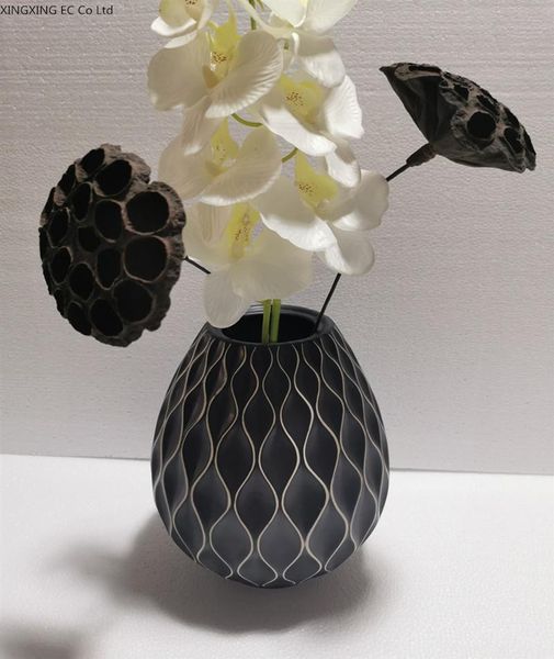 vases ceramic vase ornament creative frosted black home dried flower arrangement modern living room deskdecorative
vases ceramic vase ornament creative frosted black home dried flower arrangement modern living room deskdecorative