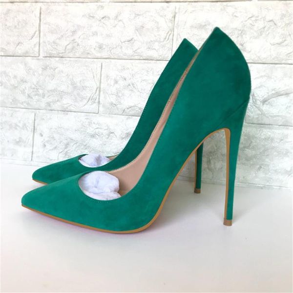 dress shoes summer style fashion design woman pumps high heels green flock leather classic office sandals sapato feminino, Black
dress shoes summer style fashion design woman pumps high heels green flock leather classic office sandals sapato feminino, Black