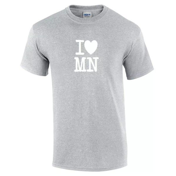 i heart love mn shirt minnesota north star state gray white gift t-shirt s-5xl, White;black
i heart love mn shirt minnesota north star state gray white gift t-shirt s-5xl, White;black
