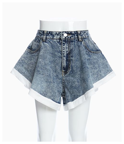 jeans sales super elastic mesh breathable leggings with flapped denim shorts, Blue
jeans sales super elastic mesh breathable leggings with flapped denim shorts, Blue