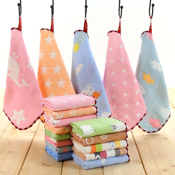 handkerchief cotton six layer saliva gauze square small towel face wash home children's baby gift, White
handkerchief cotton six layer saliva gauze square small towel face wash home children's baby gift, White