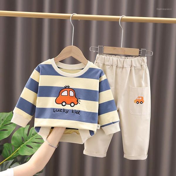 clothing sets boys clothes kids autumn 2 pcs for fashion striped long sleeve + khaki pants cartoon car toddler boy outfits1, White
clothing sets boys clothes kids autumn 2 pcs for fashion striped long sleeve + khaki pants cartoon car toddler boy outfits1, White