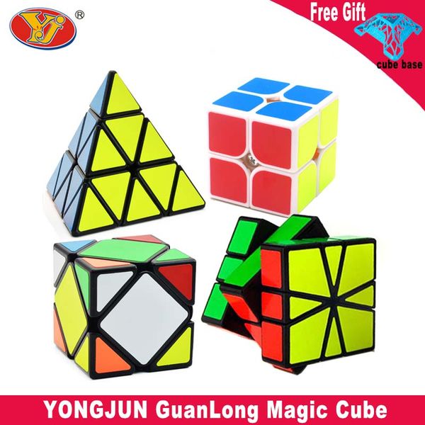 yongjun guanpo 2x2 magic cube guanlong sq-1 pyramid 3x3 speed cube educational toys for children kids cubo magico toys gift
yongjun guanpo 2x2 magic cube guanlong sq-1 pyramid 3x3 speed cube educational toys for children kids cubo magico toys gift