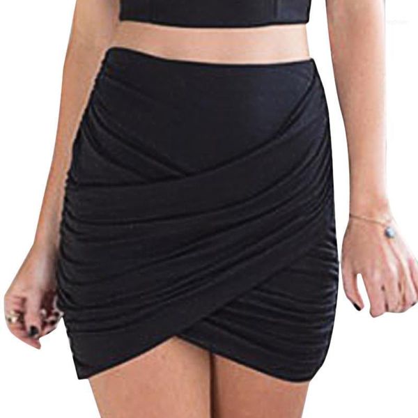 skirts summer solid cross pleated skirt high waist elastic slim midi sheath mini pencil for women1, Black
skirts summer solid cross pleated skirt high waist elastic slim midi sheath mini pencil for women1, Black